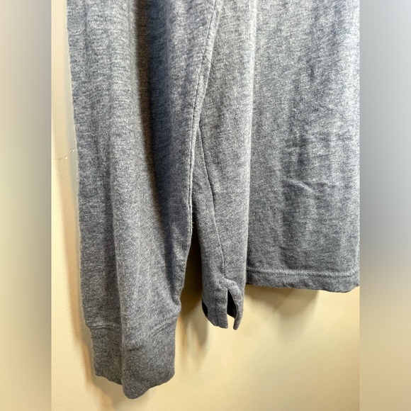 Faherty Men's Long Sleeve Luxe Heather in Flint Blue Heather Polo Size Small - Picture 7 of 14